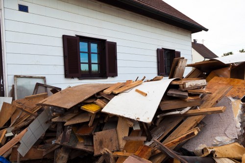 Professional team clearing a loft in Gipsy Hill